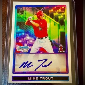 Mike Trout Rookie RP Card